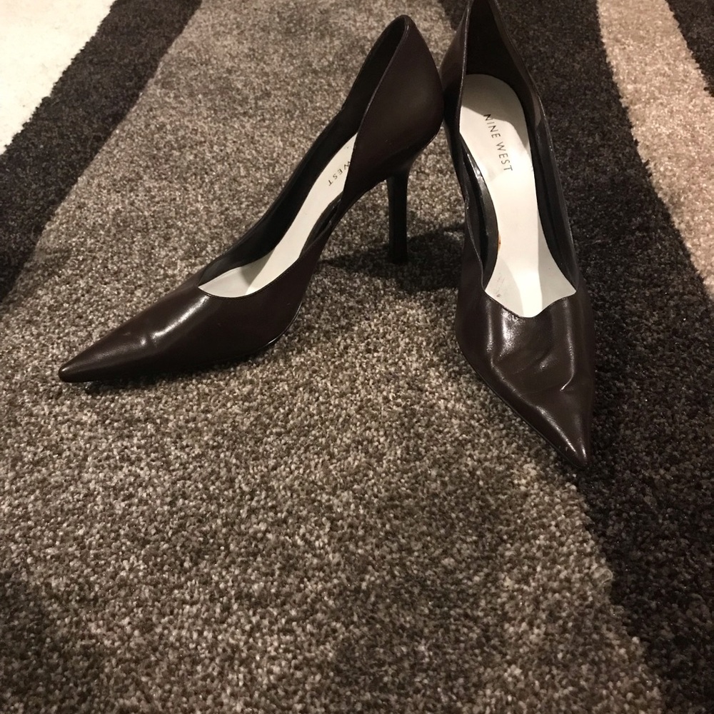 Nine West Dark Brown Heels